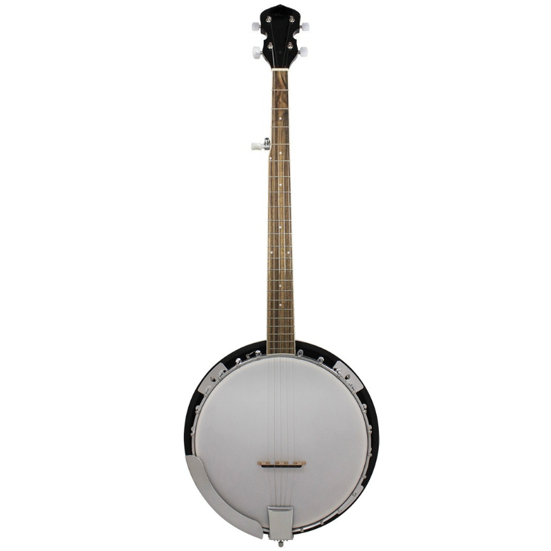 Musical Instrument Gif - 5 String Banjo Western Professional Wooden