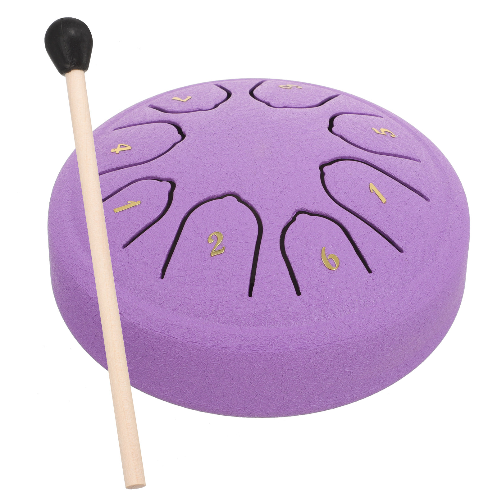 Tongue Drum Steel - 1Set Compact Steel Tongue Drum Portable