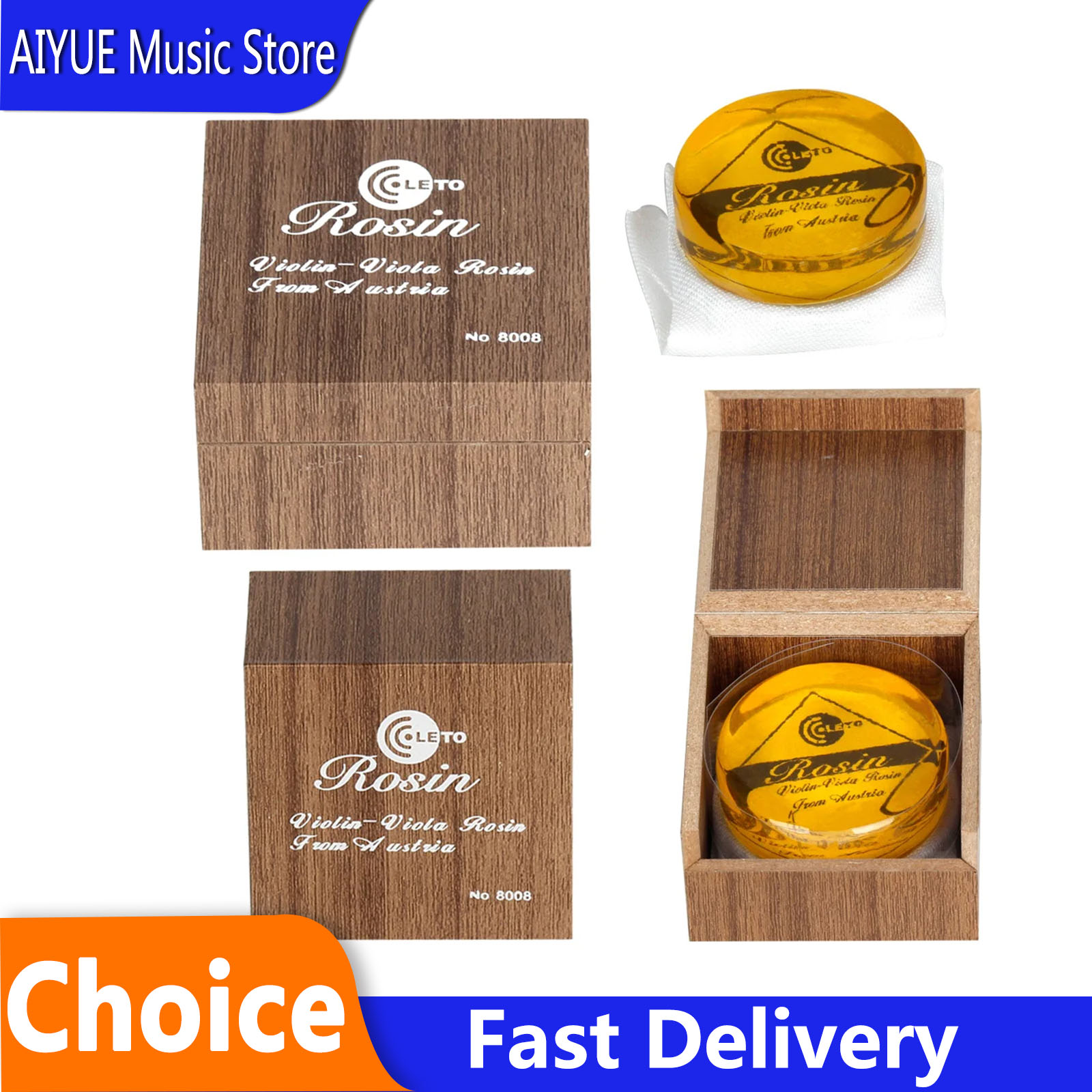Musical Instrument Fagot - LETO Violin Resin Rosin 8008 Violin