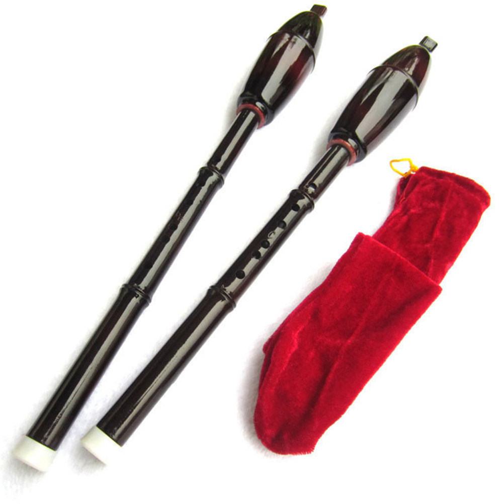 Musical Instrument You Blow Into - 1Set Bawu Resin Traditional Vertical Blow