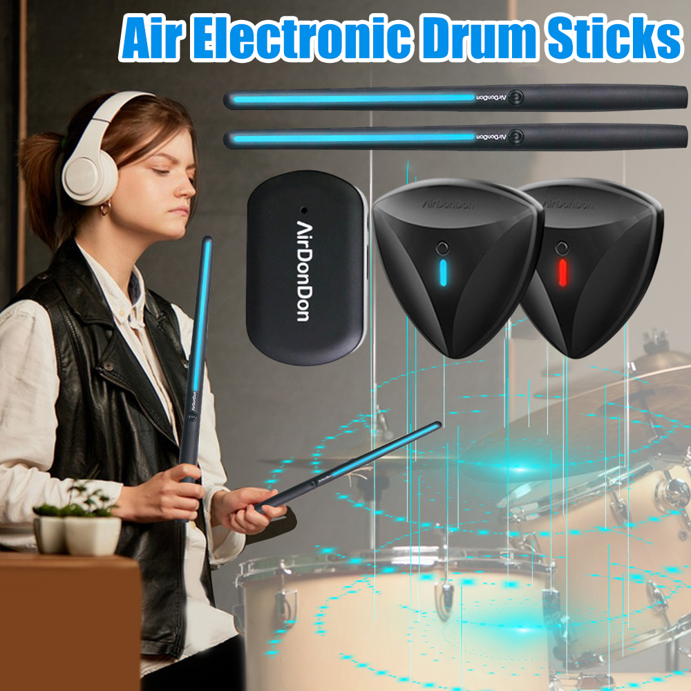 Musical Instrument Virtual - Portable Air Drum Set Air Drum