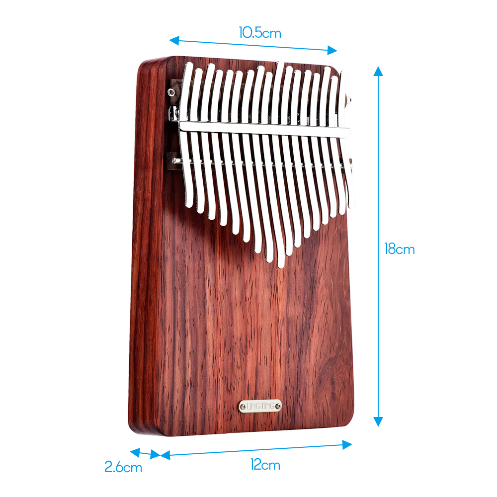 LINGTING 17 keys Kalimba Porta - A Musical Instrument With Keys recensione e prezzo