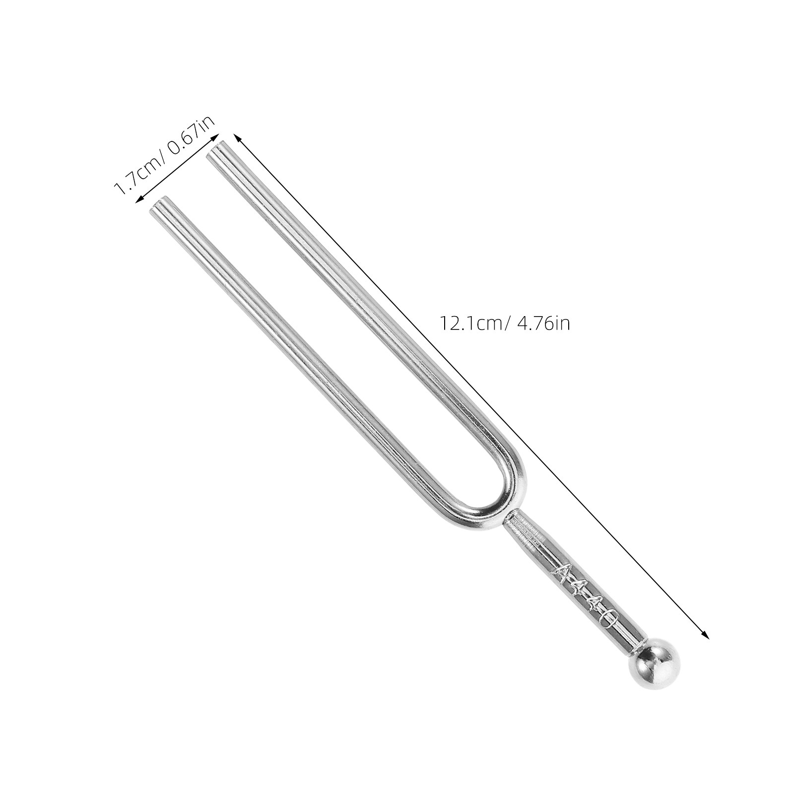 Standard 440Hz Tuning Fork Met - Musical Instrument Tuning Guitar Tuner. Standard Guitar Tuning recensione e prezzo