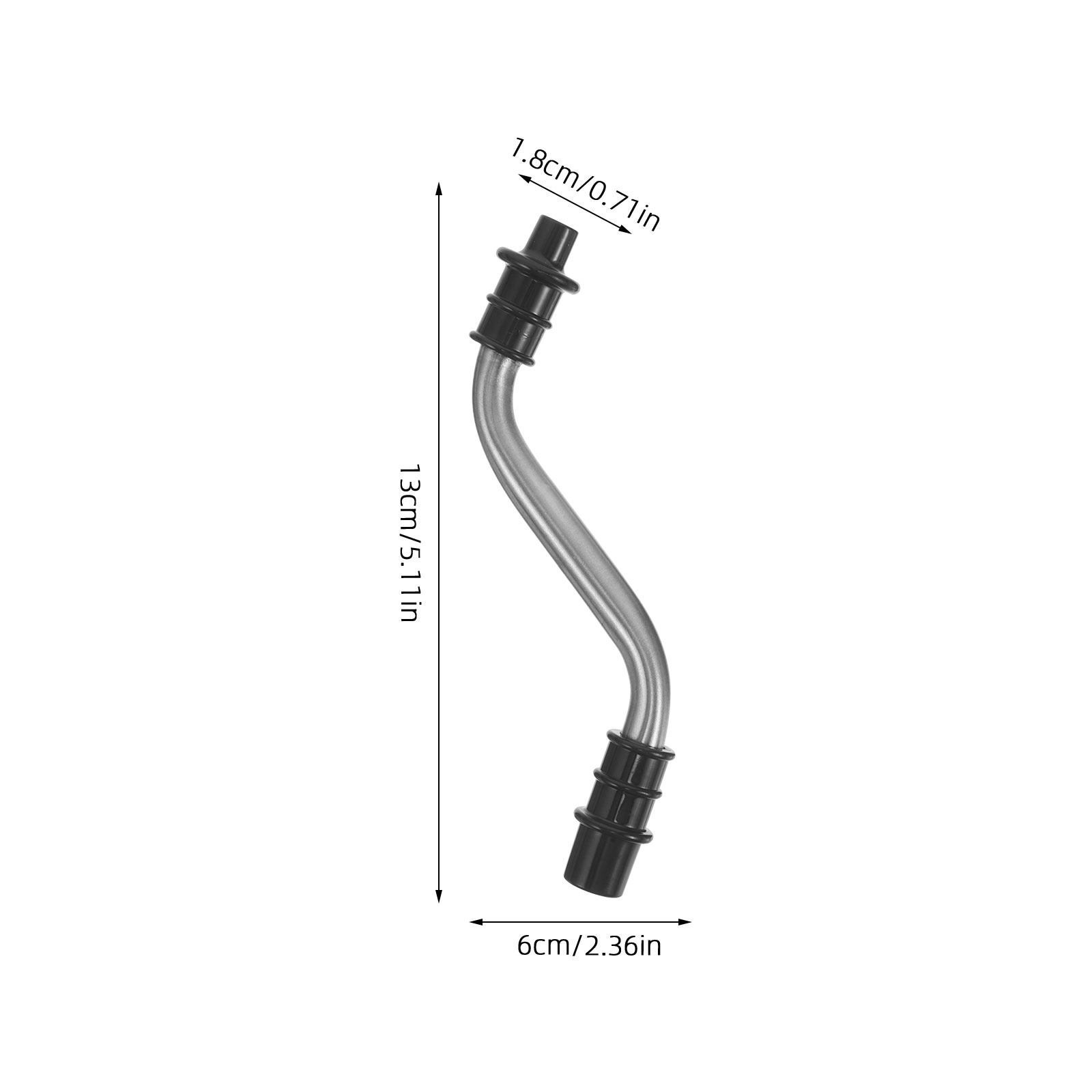 Short Metal Mouthpiece Tube fo - Musical Instrument You Blow Into recensione e prezzo