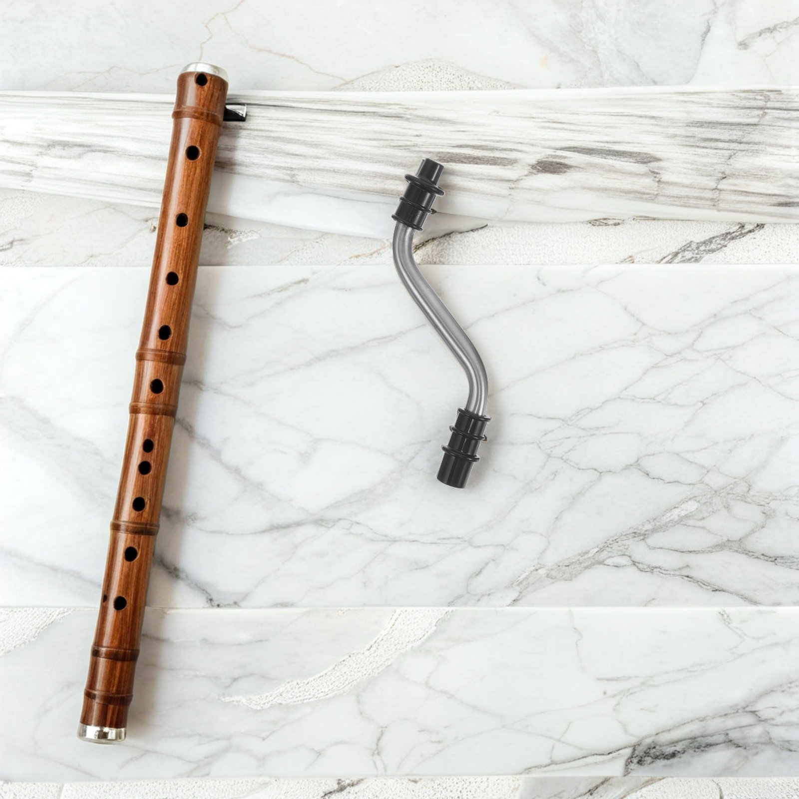 Short Metal Mouthpiece Tube fo - Musical Instrument You Blow Into recensione e prezzo