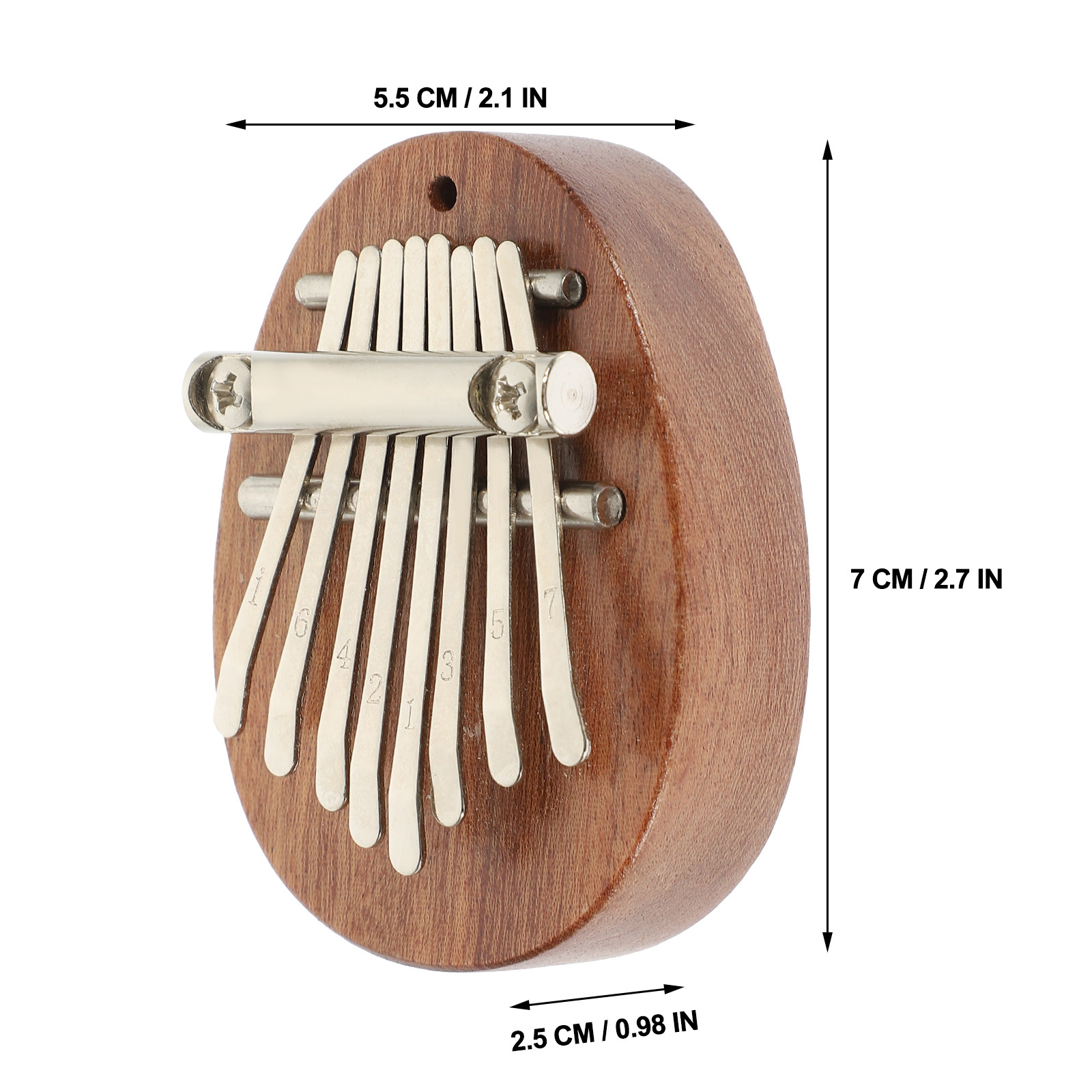 1Set Kalimba Thumb Piano Mini  - A Musical Instrument With Keys recensione e prezzo
