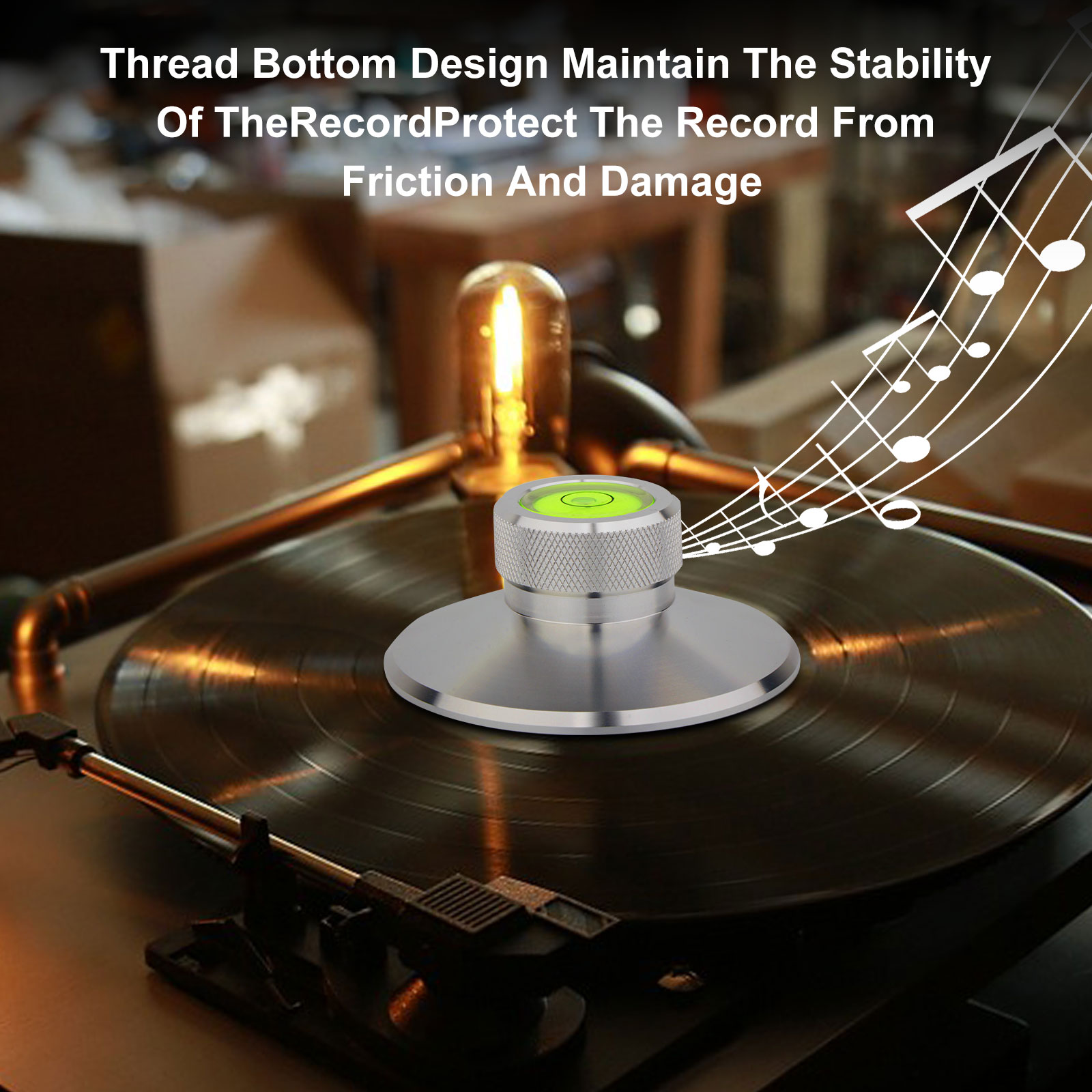 Disc Stabilizer LP Record Weig - Musical Instrument Vector recensione e prezzo