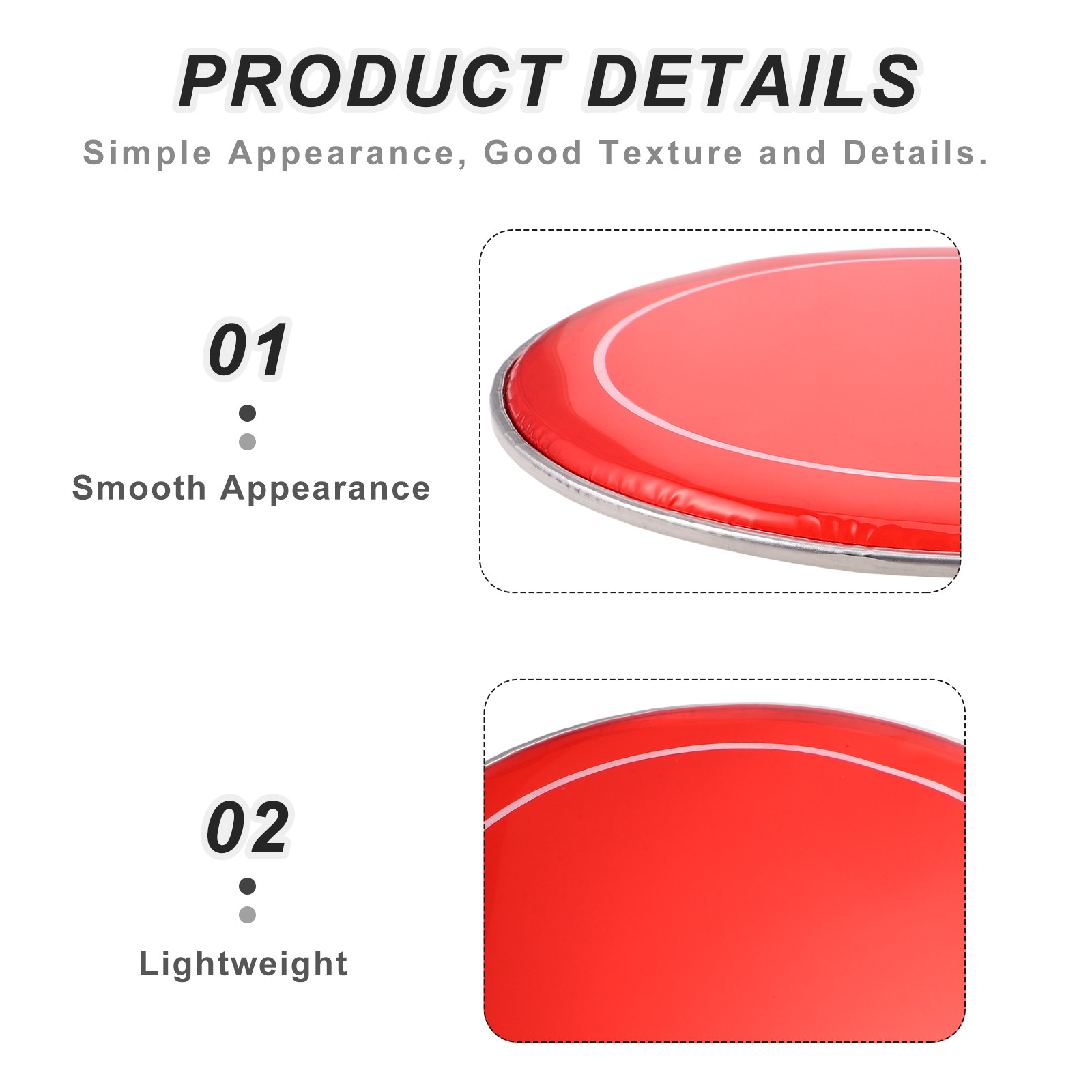 Double Layer Drum Head Red 14  - Musical Instrument Jazz recensione e prezzo