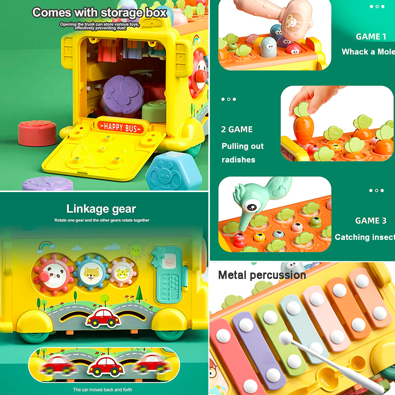 10 in 1Multifunction Xylophone - Musical Instrument Gif recensione e prezzo