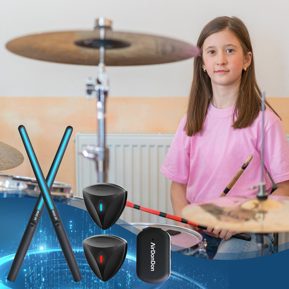 Portable Air Drum Set Air Drum - Musical Instrument Virtual recensione e prezzo