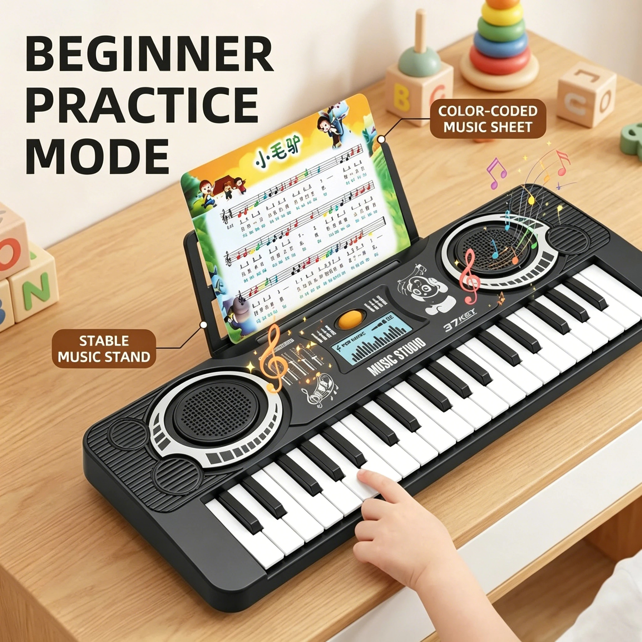 Children's Electronic Keyboard - Musical Instrument Project recensione e prezzo