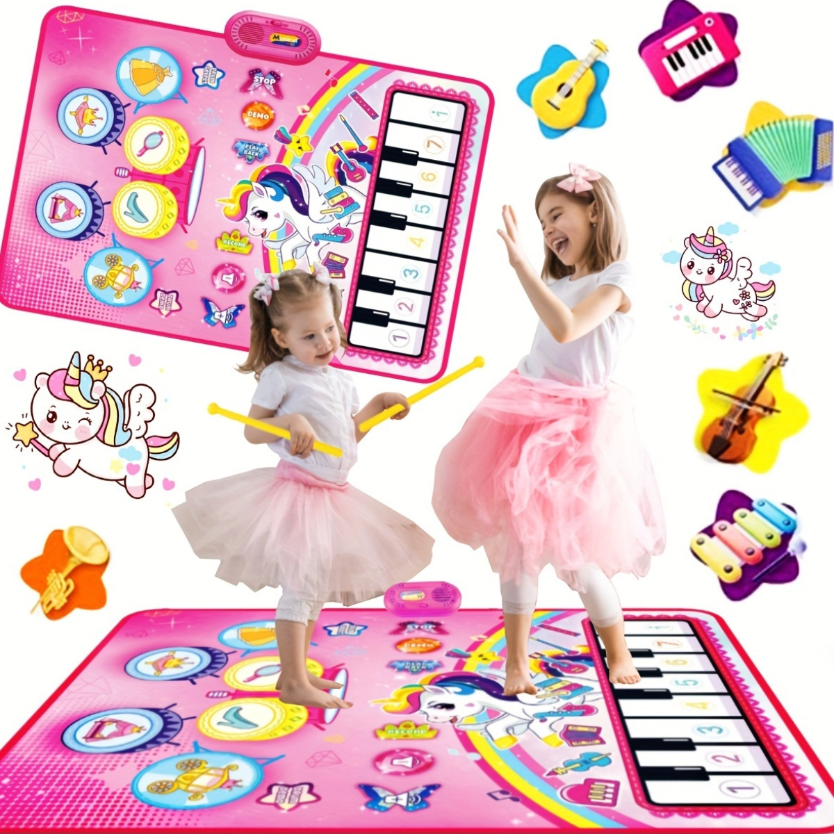 3 In 1 Music Sensory Play Mat  - Musical Instrument No Touch recensione e prezzo