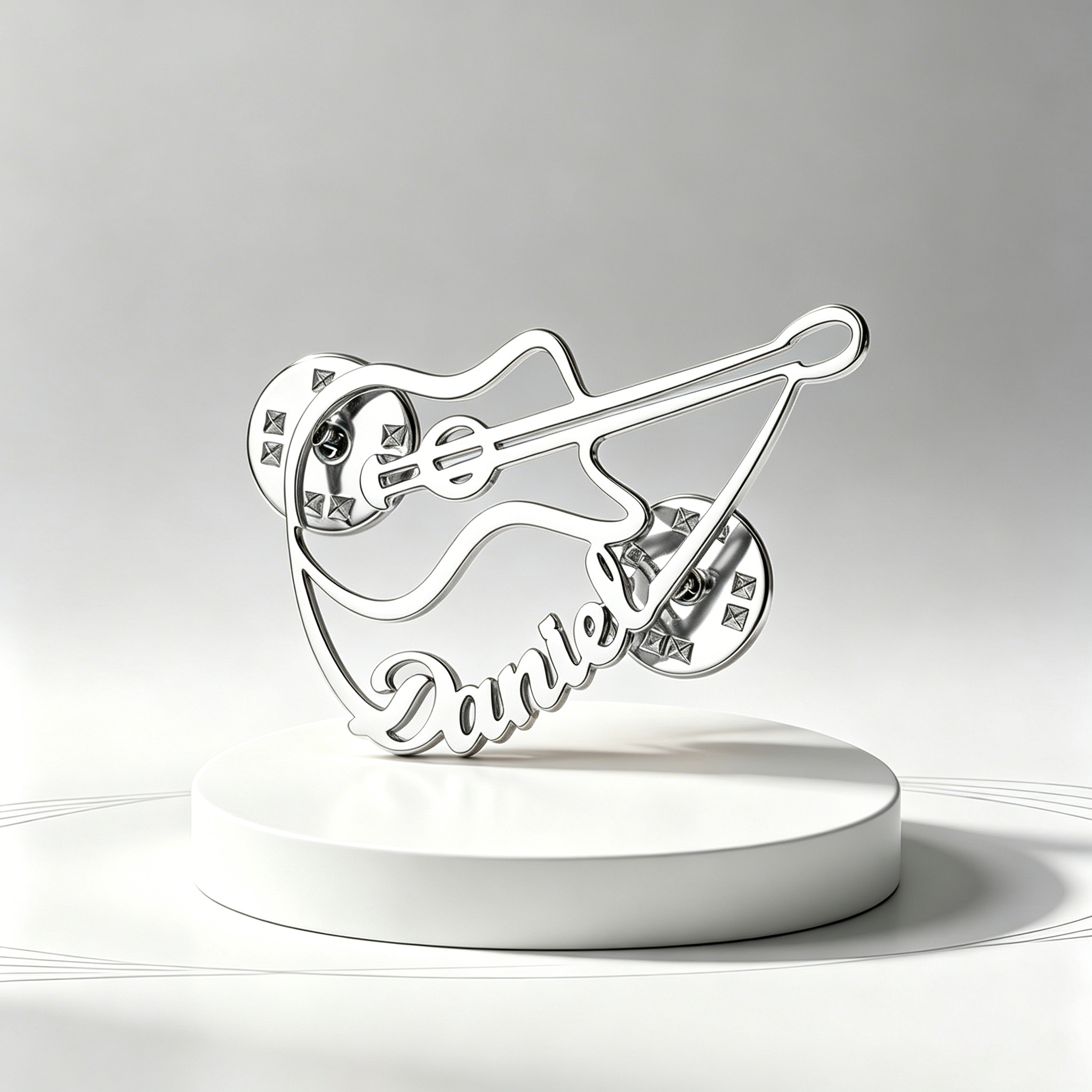 Custom Violin Pin Brooch Stain - Musical Instrument Name recensione e prezzo
