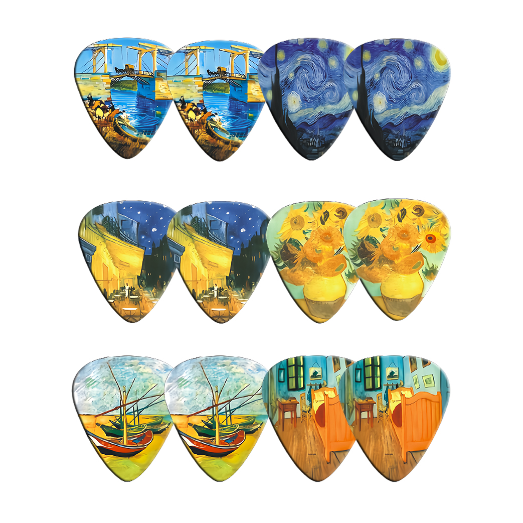New 12pcs/set  Guitar Picks -  - Musical Instrument Fagot recensione e prezzo