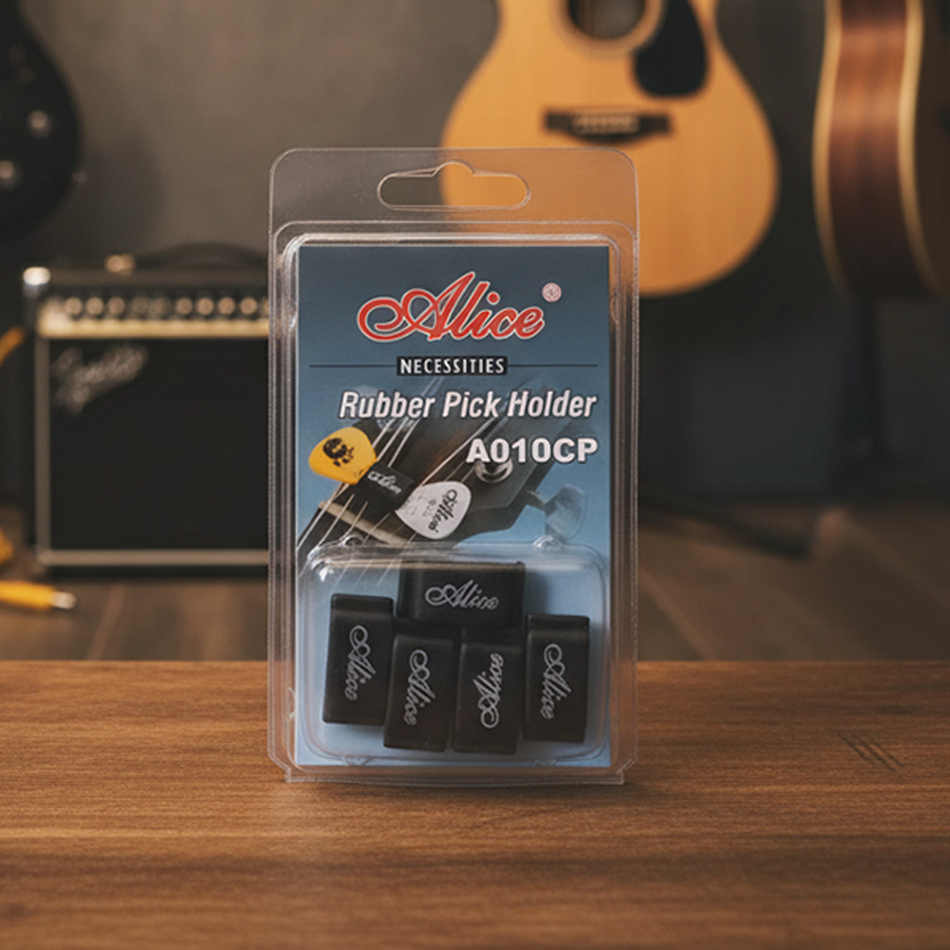 Alice Black Rubber Pick Holder - Musical Instrument Fagot recensione e prezzo