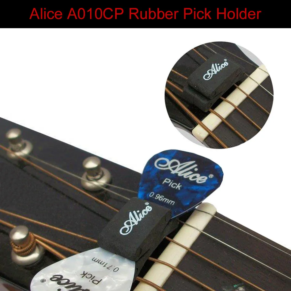 Alice Black Rubber Pick Holder - Musical Instrument Fagot recensione e prezzo
