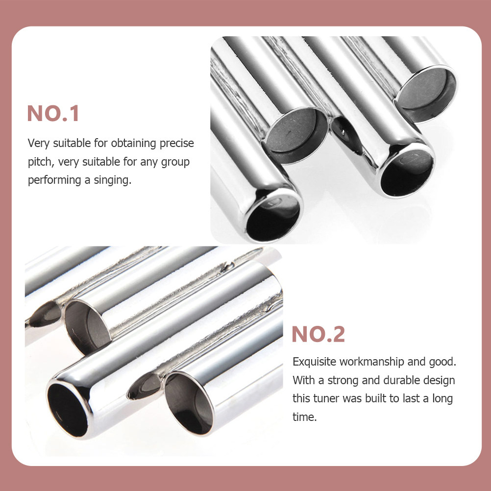 Steel Violin Tuner Metal Pitch - Musical Instrument You Blow Into recensione e prezzo
