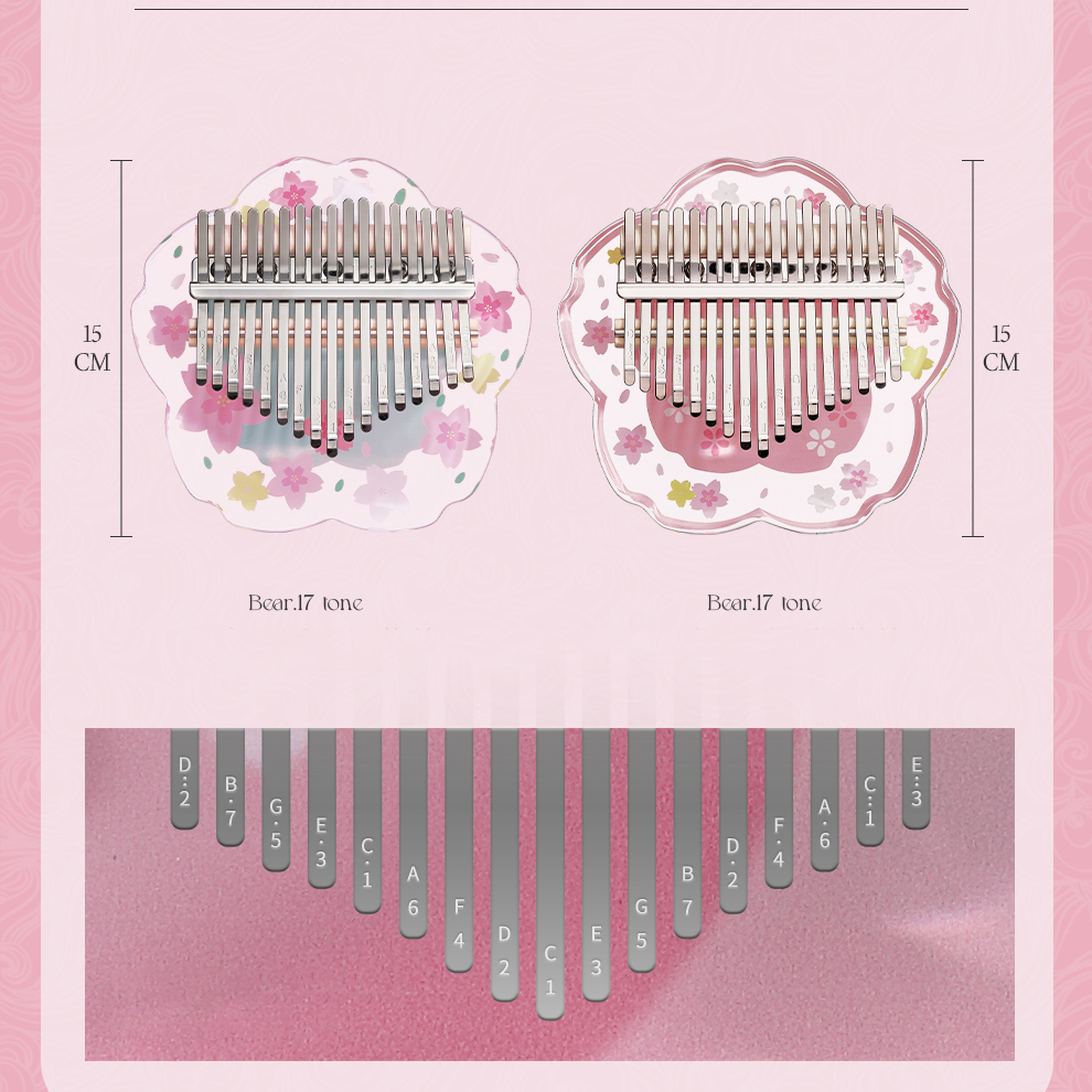 Hluru Kalimba 21 Keys with Cas - A Musical Instrument With Keys recensione e prezzo