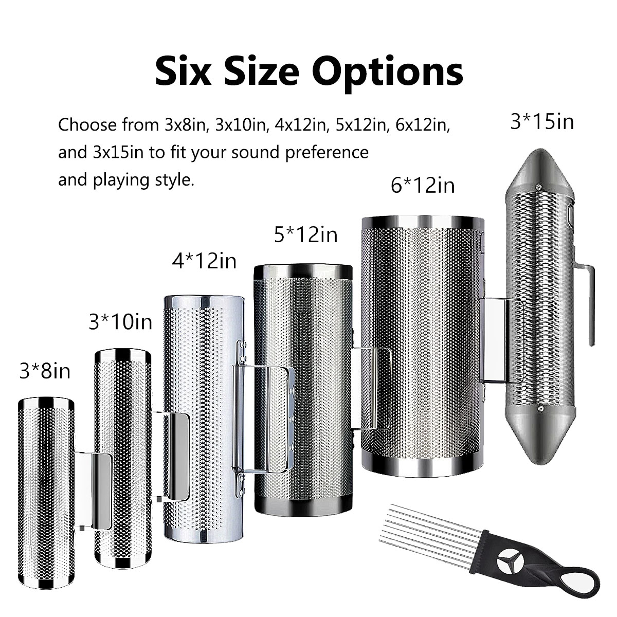 Miwayer Musical Stainless Stee - Guiro Scraper Instrument recensione e prezzo