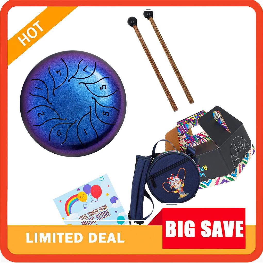 Steel Tongue Drum with Drumsti - Tongue Drum Steel recensione e prezzo