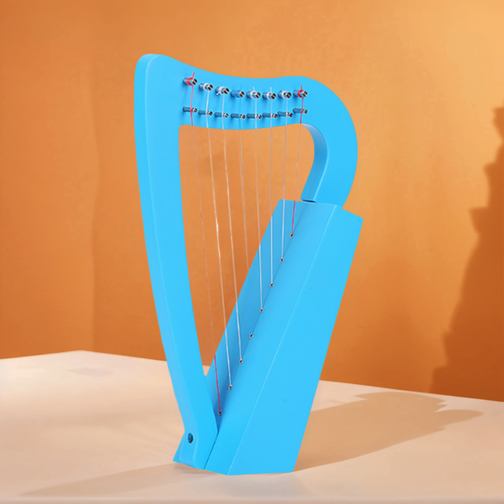 8 Strings Lyre Harp Solid Wood - Musical Instrument Lyre recensione e prezzo