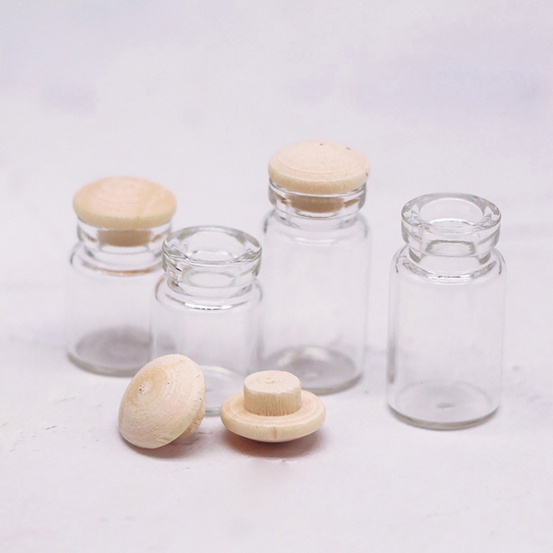 4Pcs/set Mini Glass Candy Bott - Musical Instrument Glass recensione e prezzo