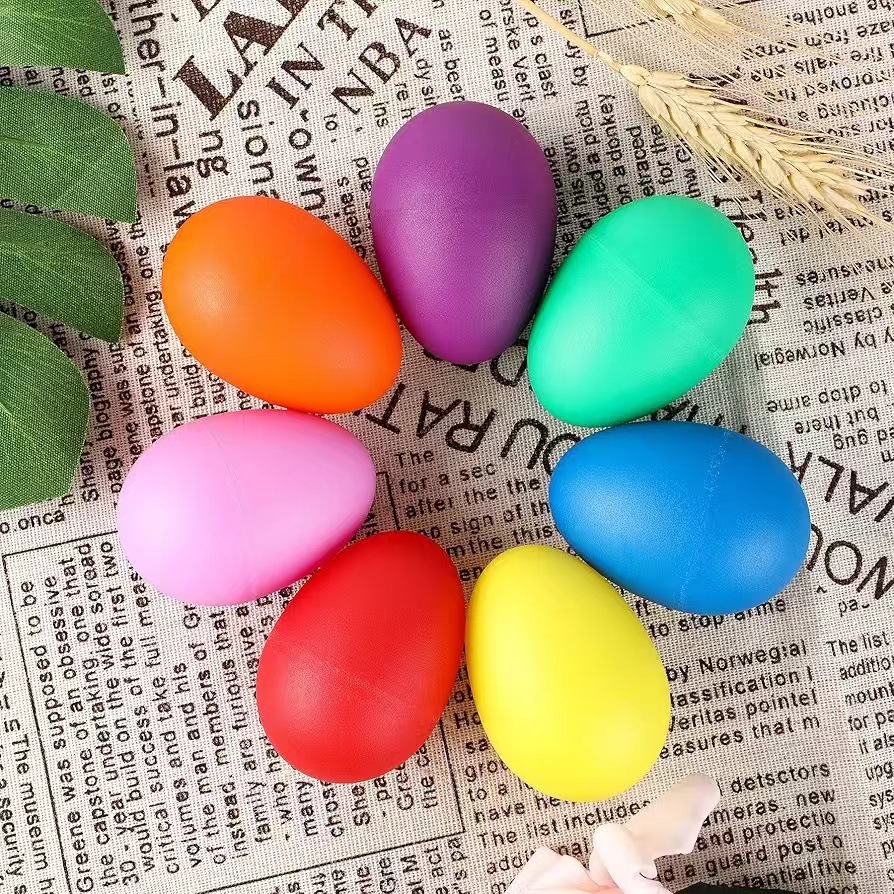 2Pcs Plastic Egg Shakers Percu - Musical Instrument Gif recensione e prezzo