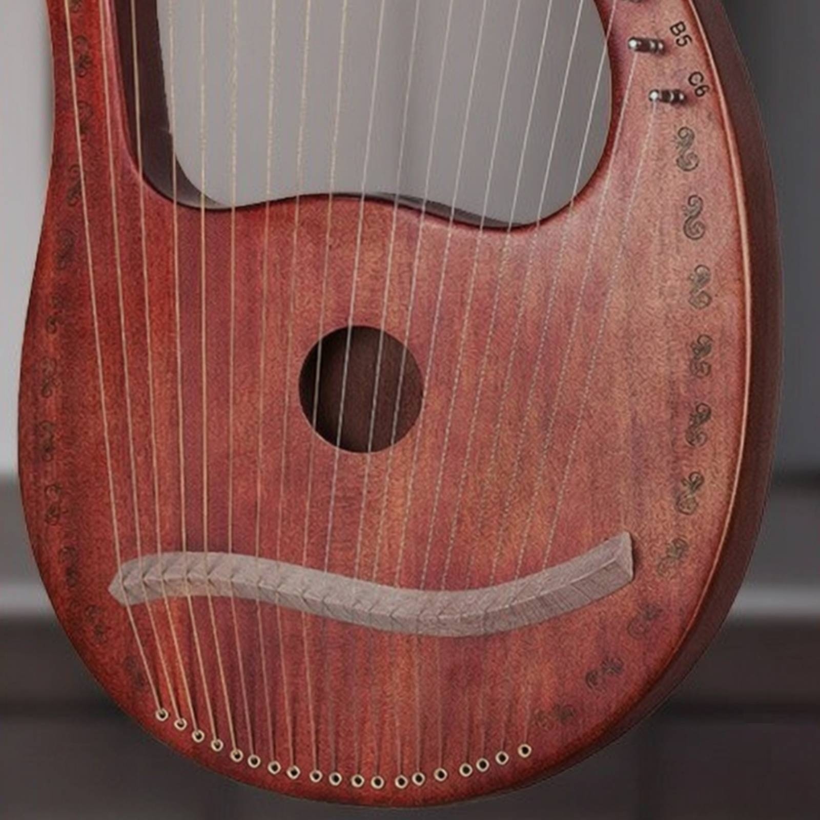 Box Harp with 19 Strings Reson - Musical Instrument Lyre recensione e prezzo