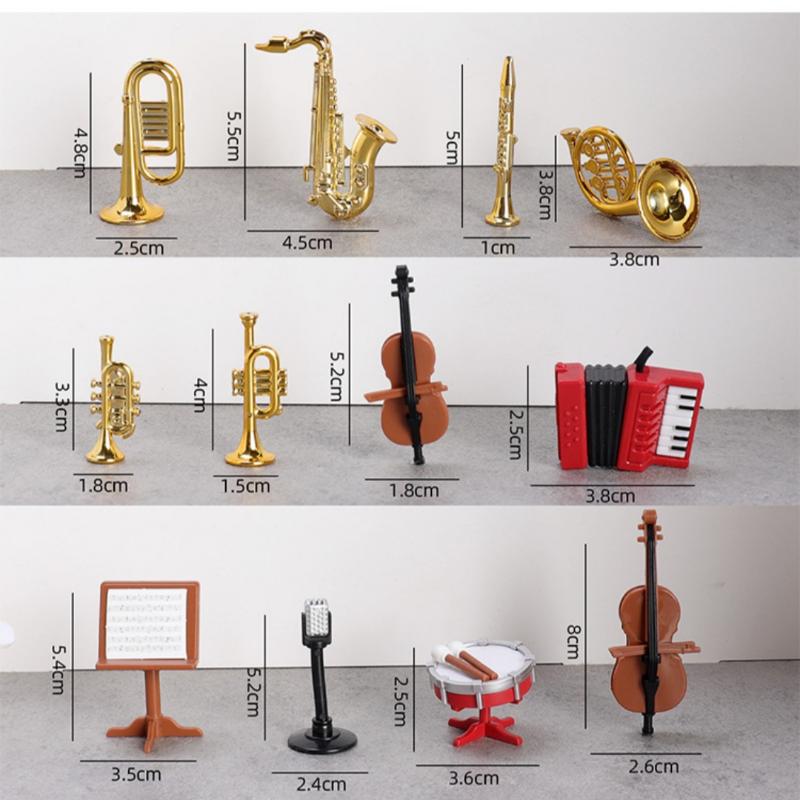 1 Set Home Decor Toy 1:12 Doll - Musical Instrument Project recensione e prezzo