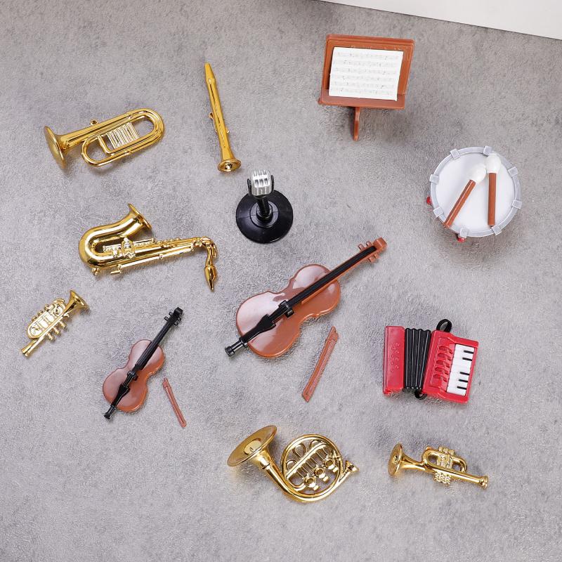 1 Set Home Decor Toy 1:12 Doll - Musical Instrument Project recensione e prezzo