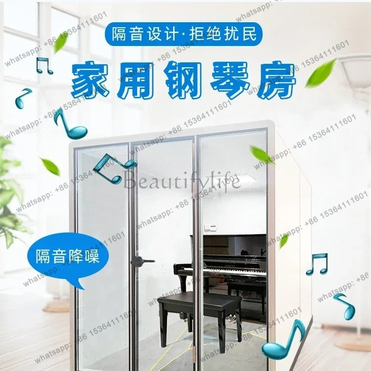 Piano soundproof room Home sin - Musical Instrument Glass recensione e prezzo