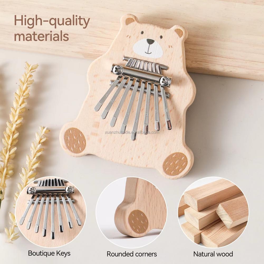 8 Key Mini Kalimba Portable Th - A Musical Instrument With Keys recensione e prezzo