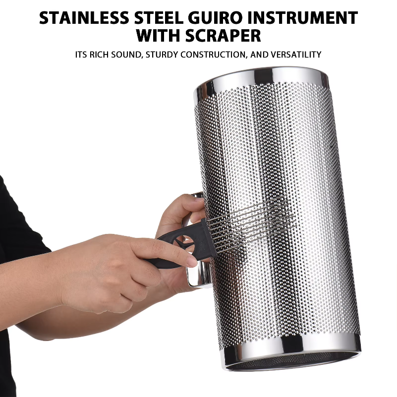 12 inch Stainless Steel Guiro  - Guiro Scraper Instrument recensione e prezzo
