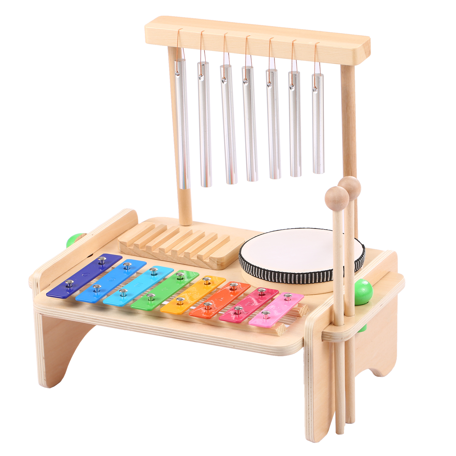 Wind Chime Combination Kids Dr - Guiro Scraper Instrument recensione e prezzo