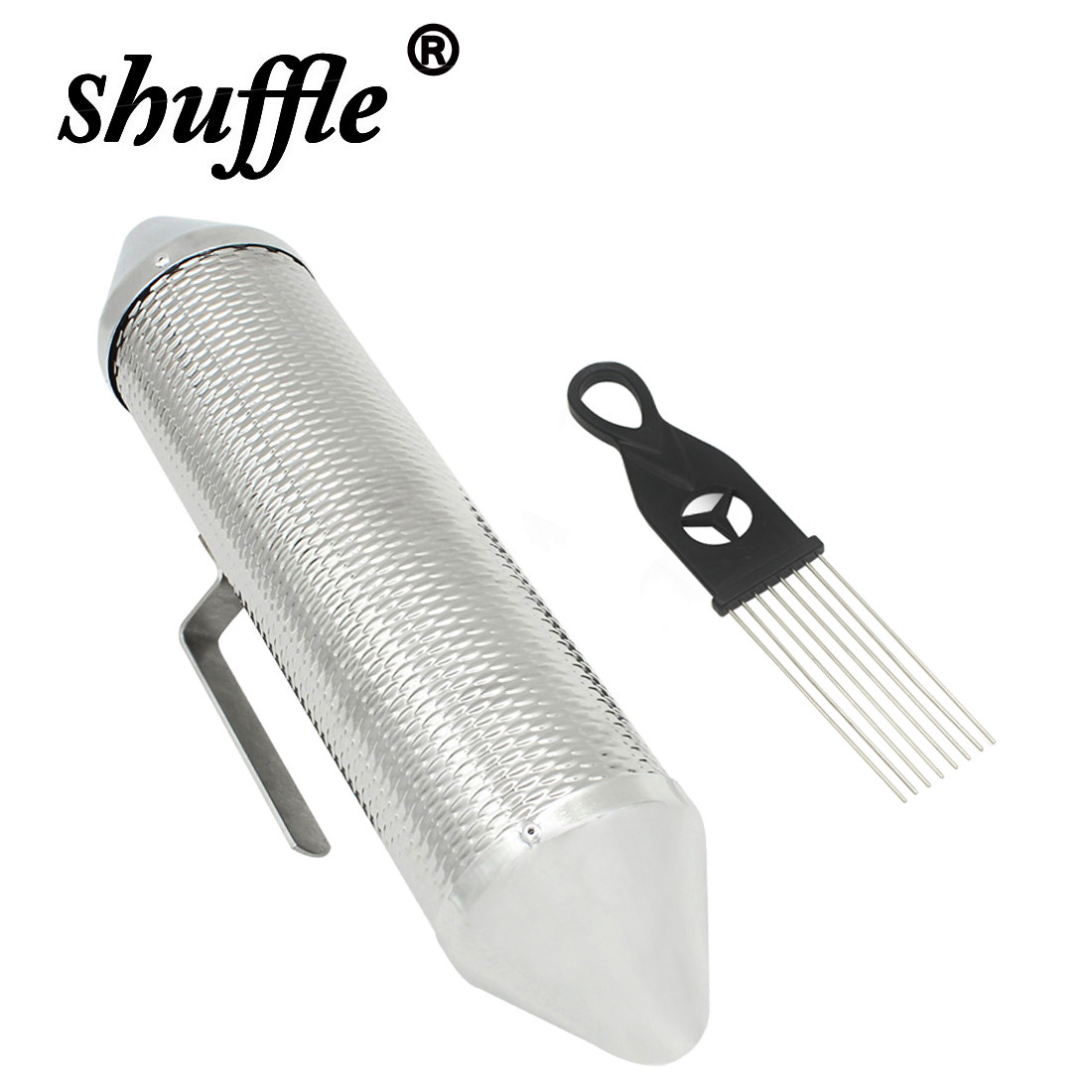 Scraper Barrel Silver Metal Gu - Guiro Scraper Instrument recensione e prezzo