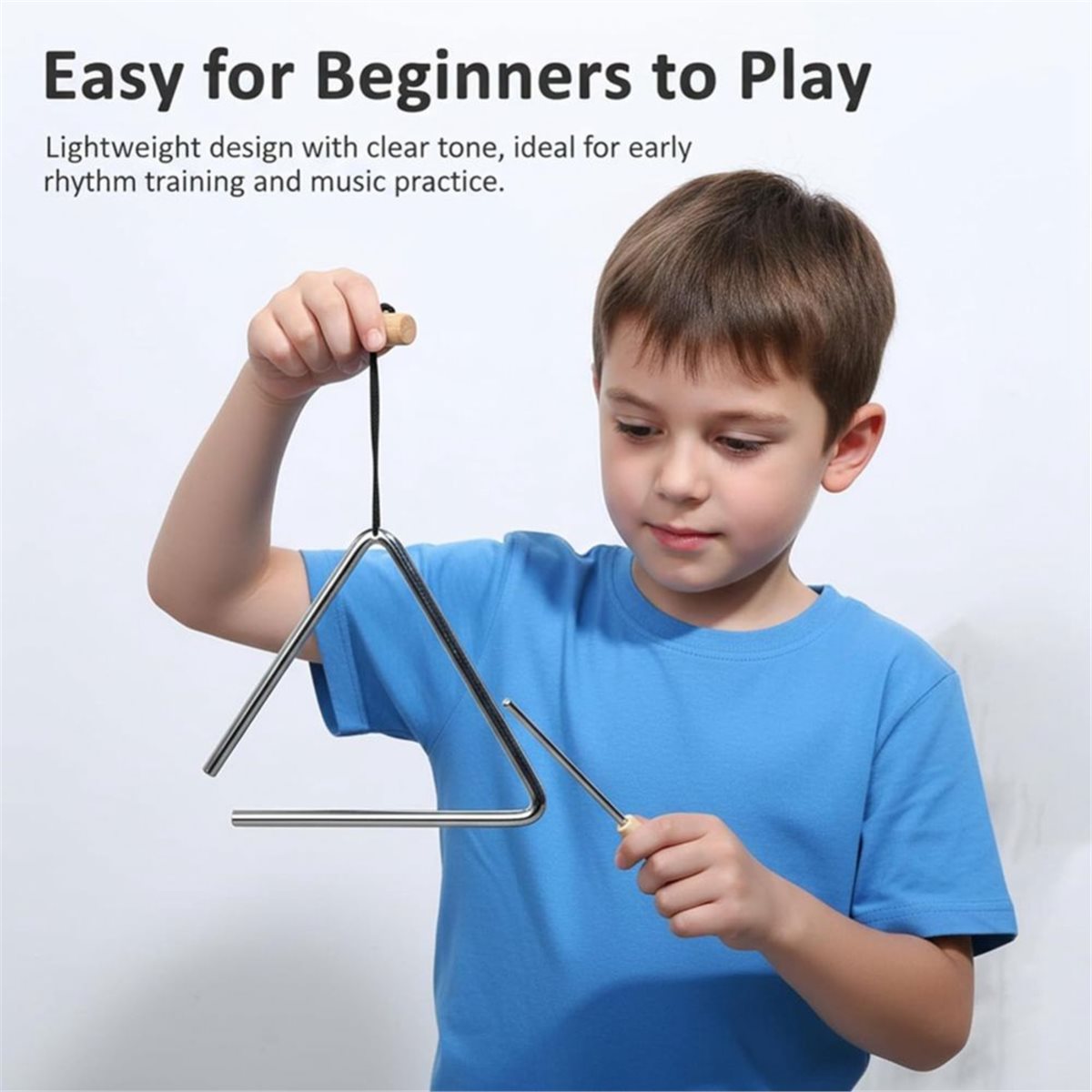 B72ABG 2PCS 6 Inch Triangle Mu - Triangle Beater Music recensione e prezzo