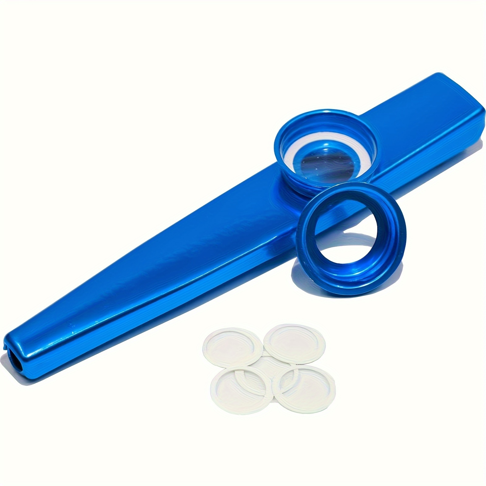 7pcs Metal Kazoos Simple Desig - Musical Instrument Gif recensione e prezzo