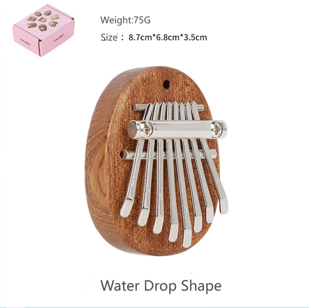 8 Keys Mini Kalimba Wooden Thu - A Musical Instrument With Keys recensione e prezzo