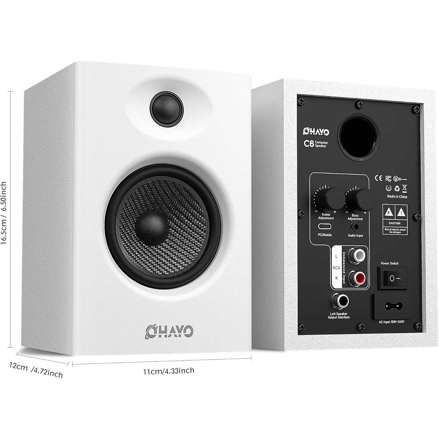 OHAYO 60W Computer Speakers fo - Musical Instrument Vector recensione e prezzo