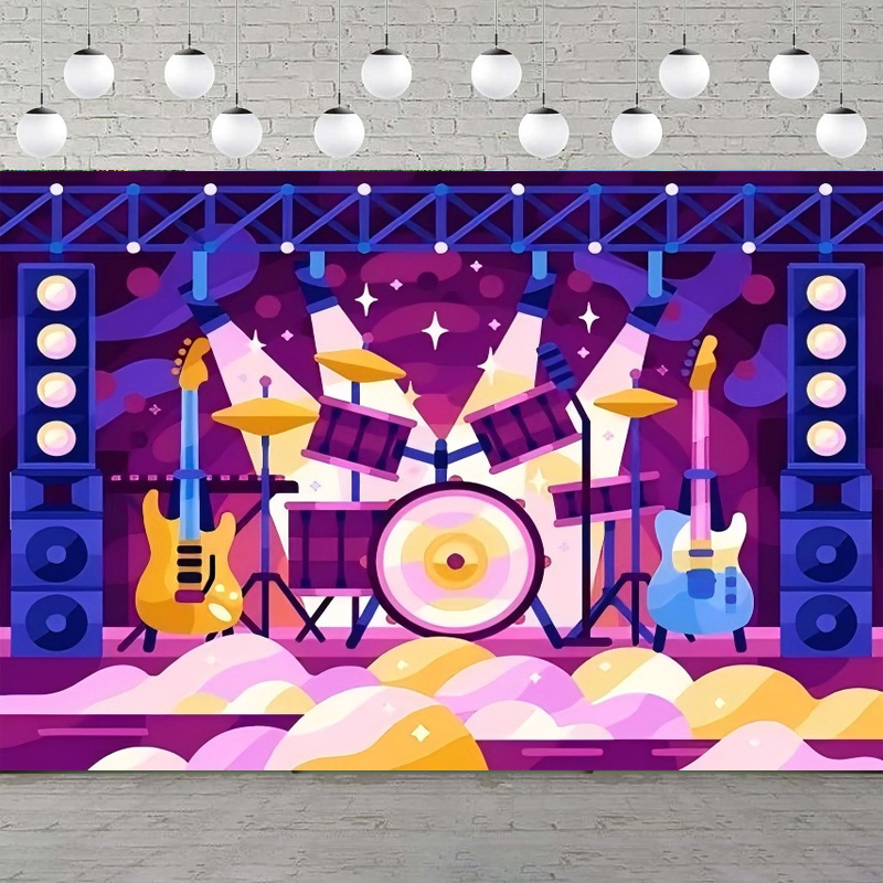 Photography Backdrop Rock Star - Musical Instrument You Blow Into recensione e prezzo