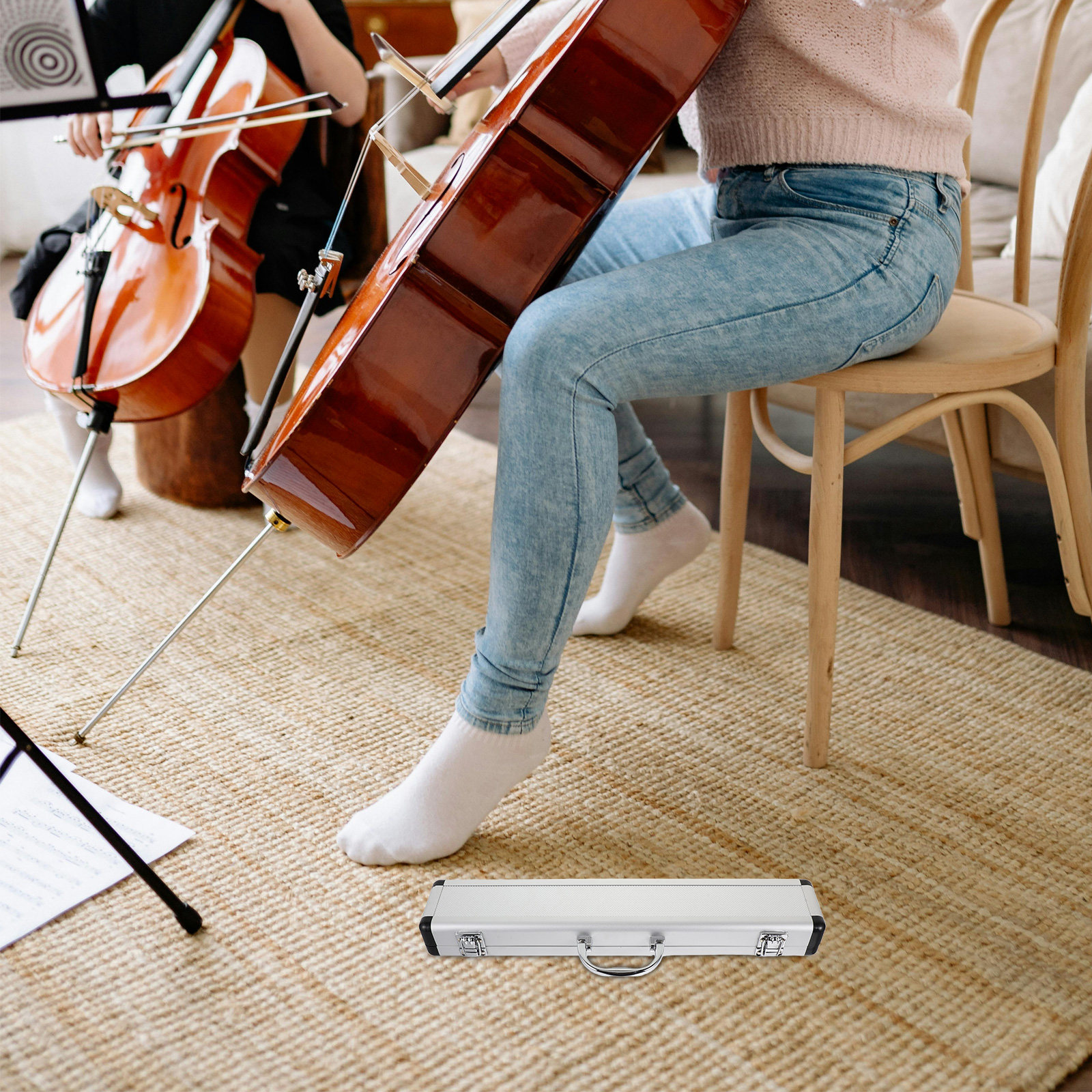 Flute Case Aluminum Alloy Port - A Musical Instrument With Keys recensione e prezzo