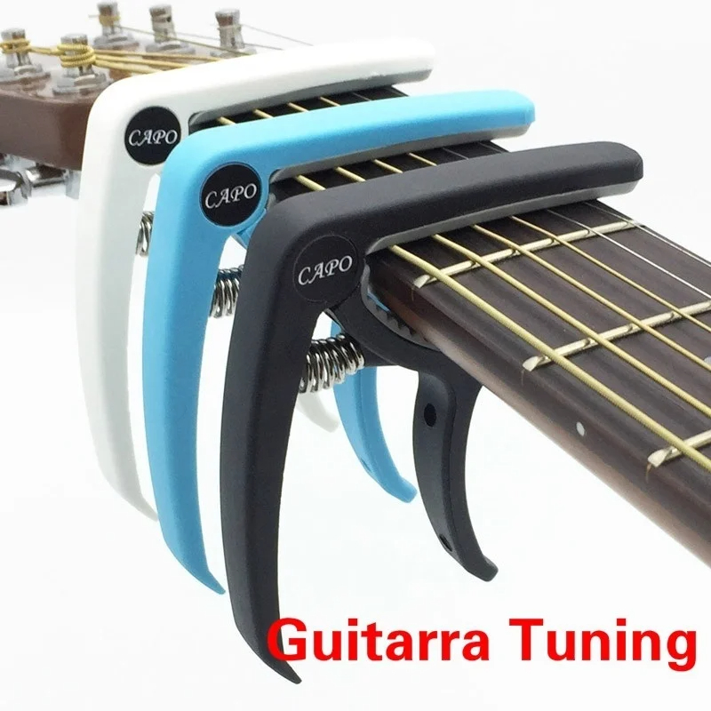 Plastic Guitar Capo for 6 Stri - Musical Instrument Gif recensione e prezzo