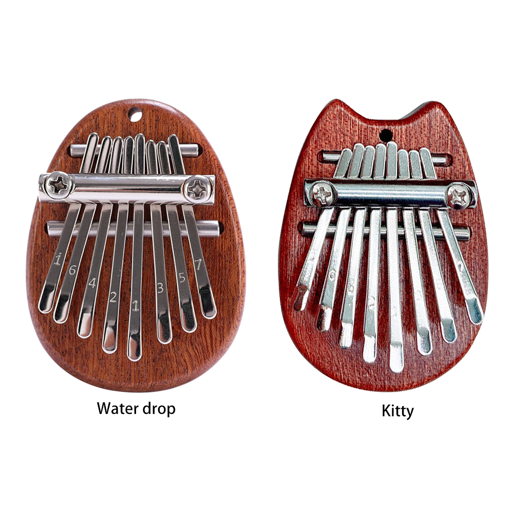 8 Keys Mini Kalimba Wooden Thu - A Musical Instrument With Keys recensione e prezzo