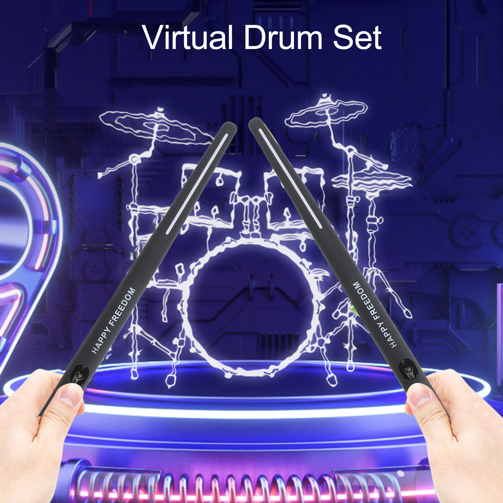 New Virtual Drum Kit Electroni - Musical Instrument Virtual recensione e prezzo