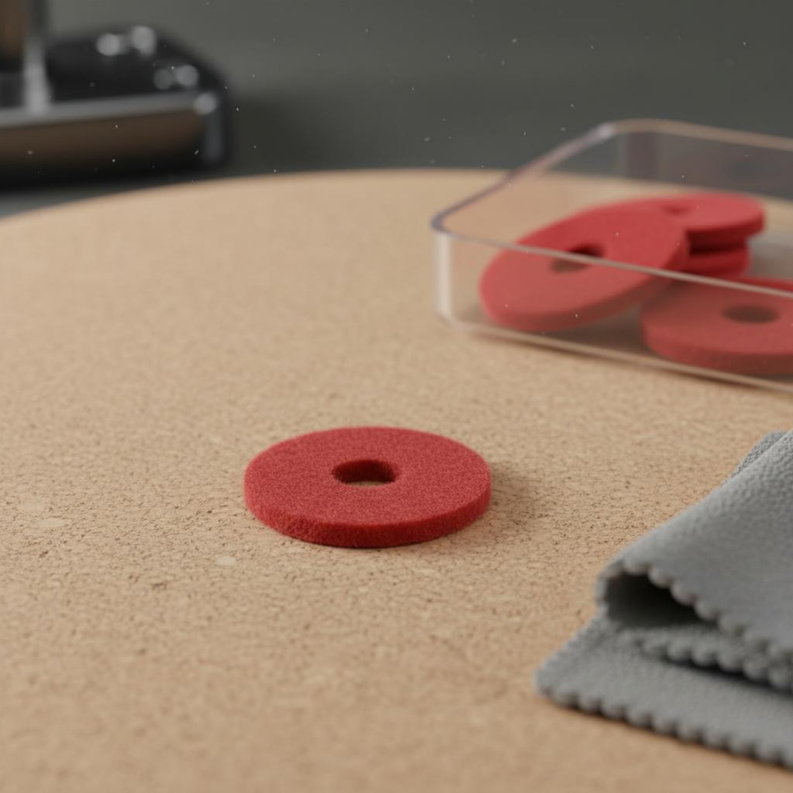 Red Piano Key Washer Small Rou - A Musical Instrument With Keys recensione e prezzo