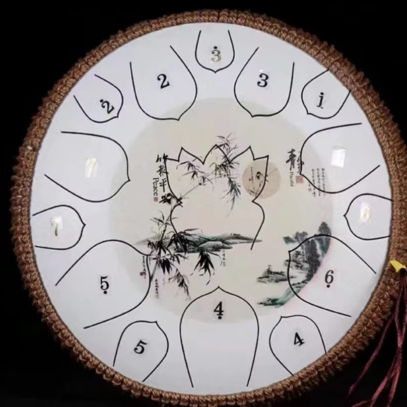 Chinese Style Painted Art Drum - Tongue Drum Steel recensione e prezzo