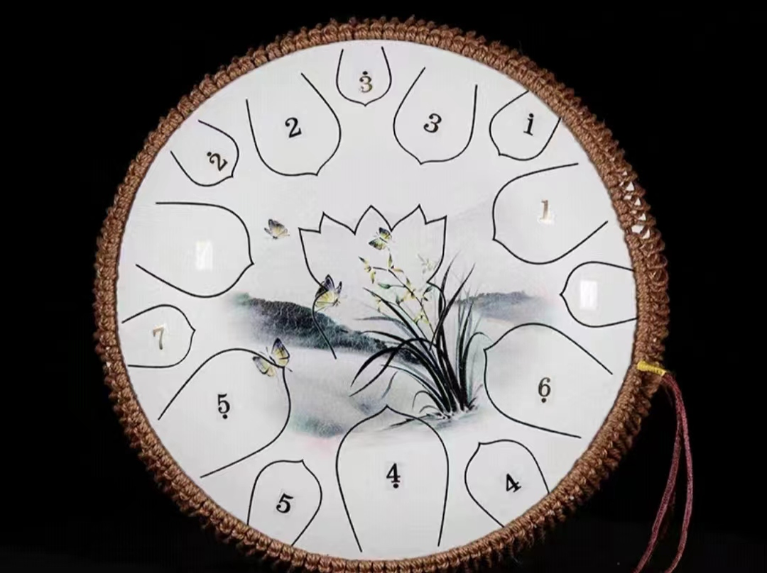 Chinese Style Painted Art Drum - Tongue Drum Steel recensione e prezzo