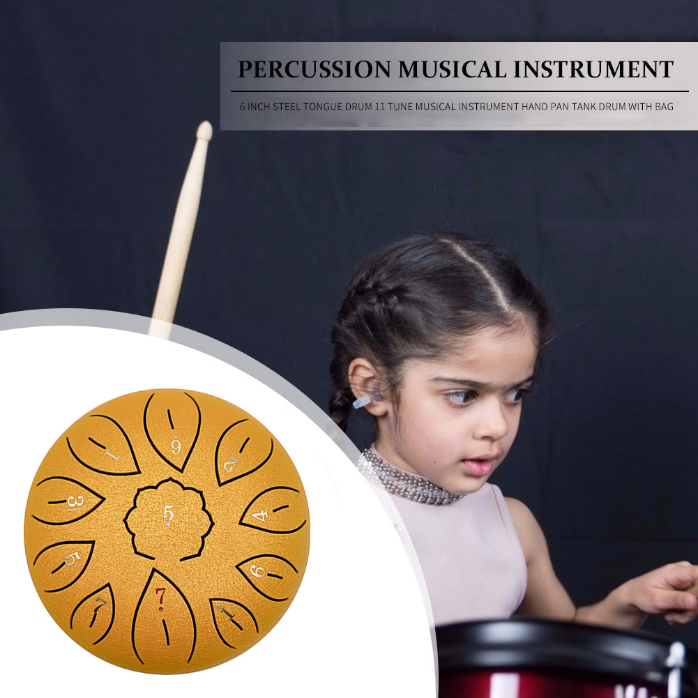 Glucophone Steel Tongue Drum 6 - Tongue Drum Steel recensione e prezzo