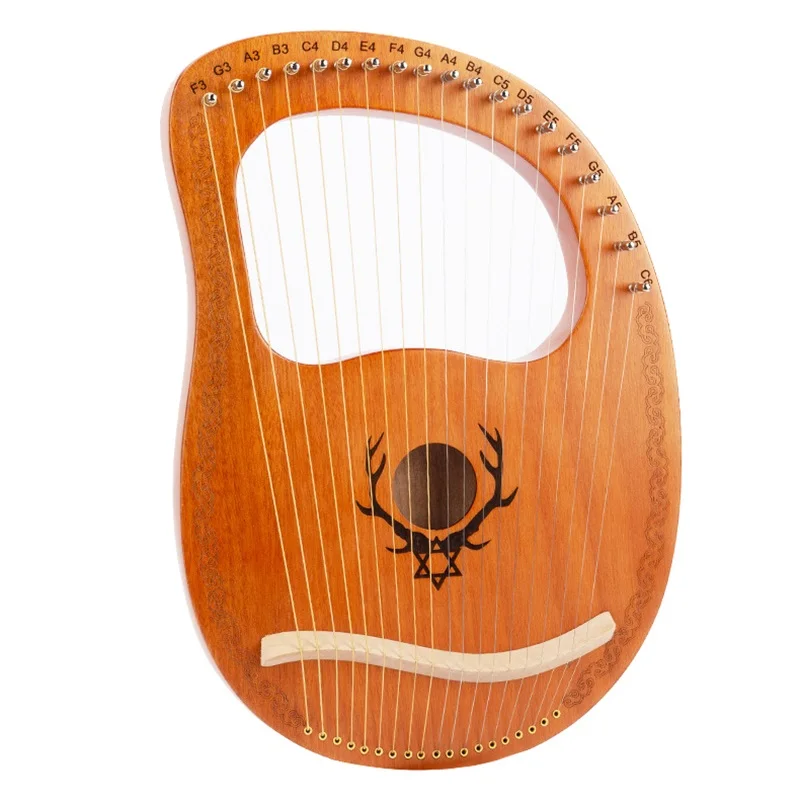 19 Strings Lyre Harp Mahogany  - Musical Instrument Lyre recensione e prezzo