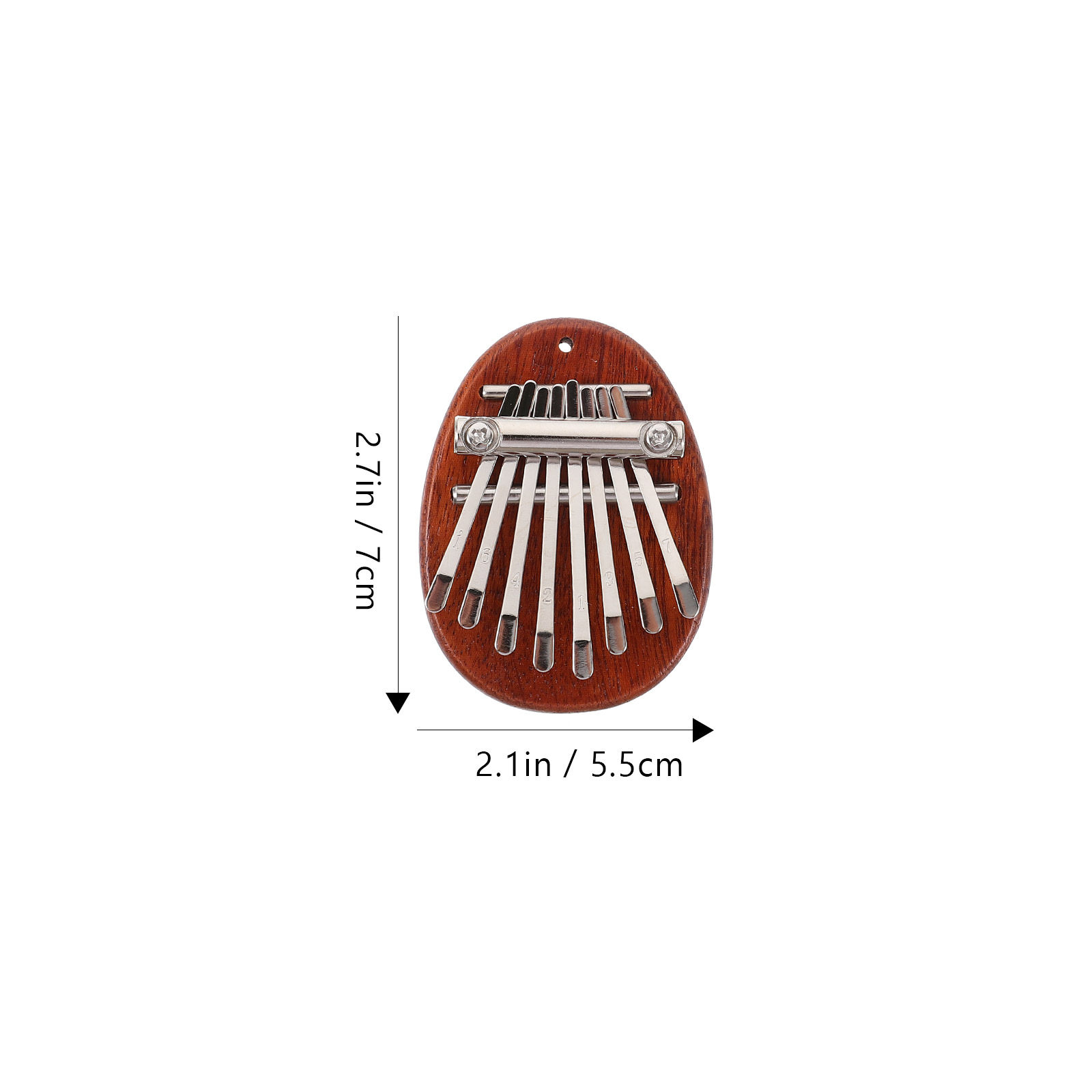 1Set 8 Keys Kalimba Thumb Pian - A Musical Instrument With Keys recensione e prezzo
